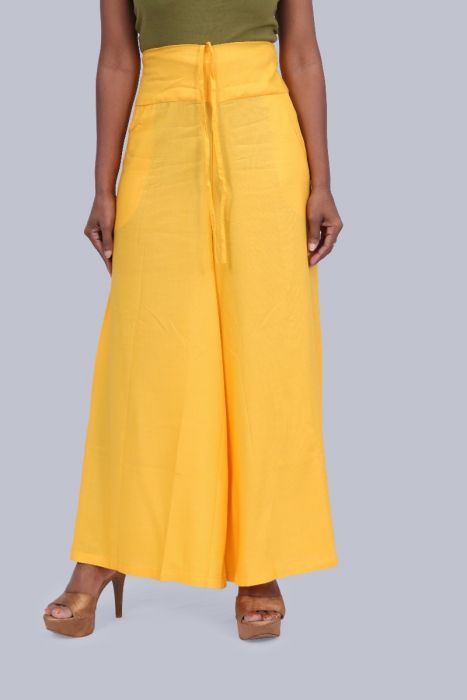 Yellow Palazzo Pants 